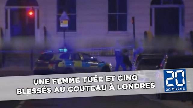 Une femme tuée et cinq blessés au couteau à Londres