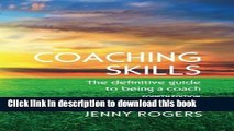 Ebook COACHING SKILLS: THE DEFINITIVE GUIDE TO BEING A COACH Free Online