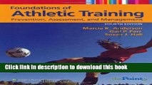 Books Foundations of Athletic Training: Prevention, Assessment, and Management (SPORTS INJURY