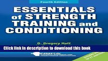 Books Essentials of Strength Training and Conditioning 4th Edition Full Download