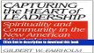 Ebook Capturing the Heart of Leadership: Spirituality and Community in the New American Workplace