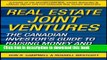 Books Real Estate Joint Ventures: The Canadian Investor?s Guide to Raising Money and Getting Deals