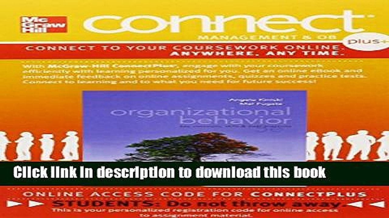 Ebook Connect 1-Semester Access Card for Organizational Behavior: Key Concepts, Skills   Best