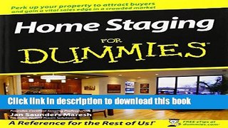 Books Home Staging For Dummies Full Download