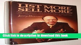 Ebook List More, Sell More Full Online