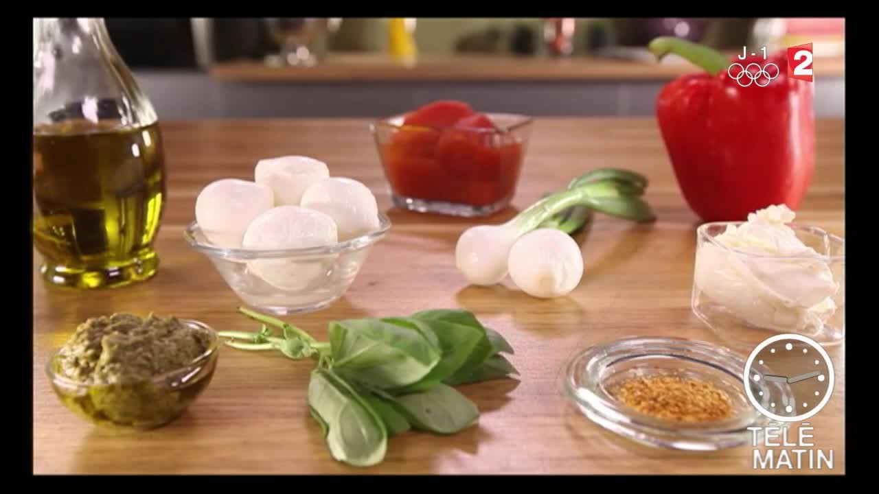 La Tomate mozzarella mais version soupe