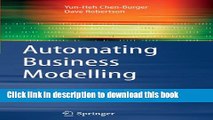 Books Automating Business Modelling: A Guide to Using Logic to Represent Informal Methods and