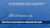 Ebook Knowledge and Innovation in Business and Industry: The Importance of Using Others (Routledge