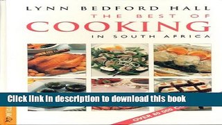 Books The Best of Cooking in South Africa Free Online