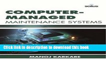 Books Computer-managed Maintenance Systems Free Online