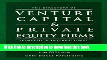 Ebook Directory of Venture Capital   Private Equity Firms, 2009 Full Online