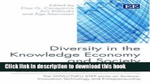 Books Diversity in the Knowledge Economy and Society: Heterogeneity, Innovation and