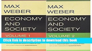 Books Economy and Society (2 Volume Set) Full Online KOMP