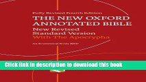 Download The New Oxford Annotated Bible with Apocrypha: New Revised Standard Version PDF Online