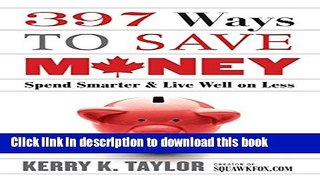 Books 397 Ways To Save Money (new Edition) Free Online
