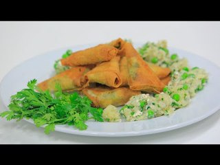 سمبوسك بالخضار و الجبنة | نجلاء الشرشابي