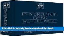 Books 2015 Physicians Desk Reference 69th Edition Free Online