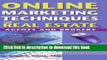 Books Online Marketing Techniques for Real Estate Agents and Brokers Full Online