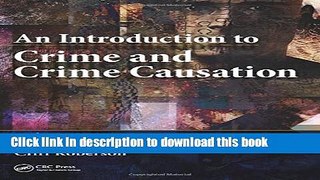 Books An Introduction to Crime and Crime Causation Full Download