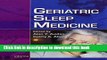 Download  Geriatric Sleep Medicine (Sleep Disorders)  Online KOMP B