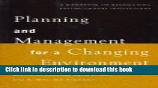 Ebook Planning and Management for a Changing Environment: A Handbook on Redesigning Postsecondary