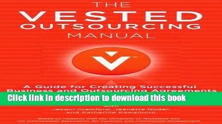 Ebook The Vested Outsourcing Manual: A Guide for Creating Successful Business and Outsourcing