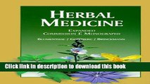 Read Herbal Medicine: Expanded Commission E Monographs Ebook Free