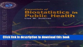 Read Essentials Of Biostatistics In Public Health Ebook Free