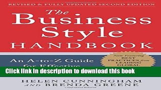 Books The Business Style Handbook, Second Edition:  An A-to-Z Guide for Effective Writing on the