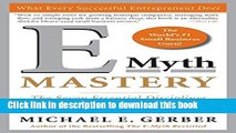 Books E-Myth Mastery: The Seven Essential Disciplines for Building a World Class Company Free