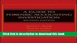 Download  A Guide to Forensic Accounting Investigation  Free Books