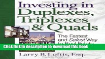 Books Investing in Duplexes, Triplexes, and Quads: The Fastest and Safest Way to Real Estate
