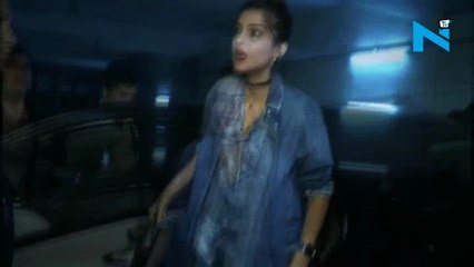 Sonam Kapoor gets emotional at a screening