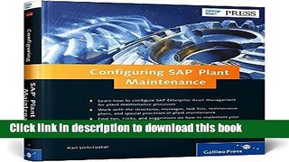 Ebook Configuring Sap Plant Maintenance Free Online