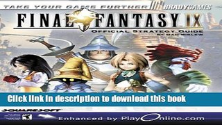 Books Final Fantasy IX: Official Strategy Guide Free Online
