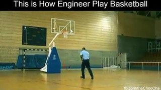 This is How Engineer Play Basketball