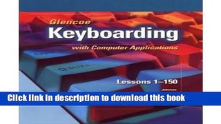 Books Glencoe Keyboarding with Compu Full Download