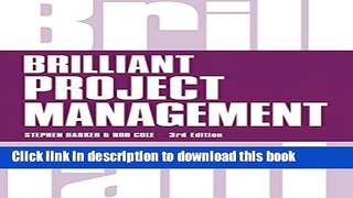 Ebook Brilliant Project Management (Brilliant Business) Full Online