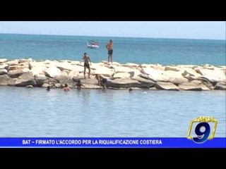 Bat | Firmato l'accordo per la riqualificazione costiera