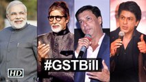 GST Bill Bollywood Celebs Must Watch Reaction