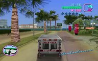 Grand Theft Auto Vice City ambulance Drive over water
