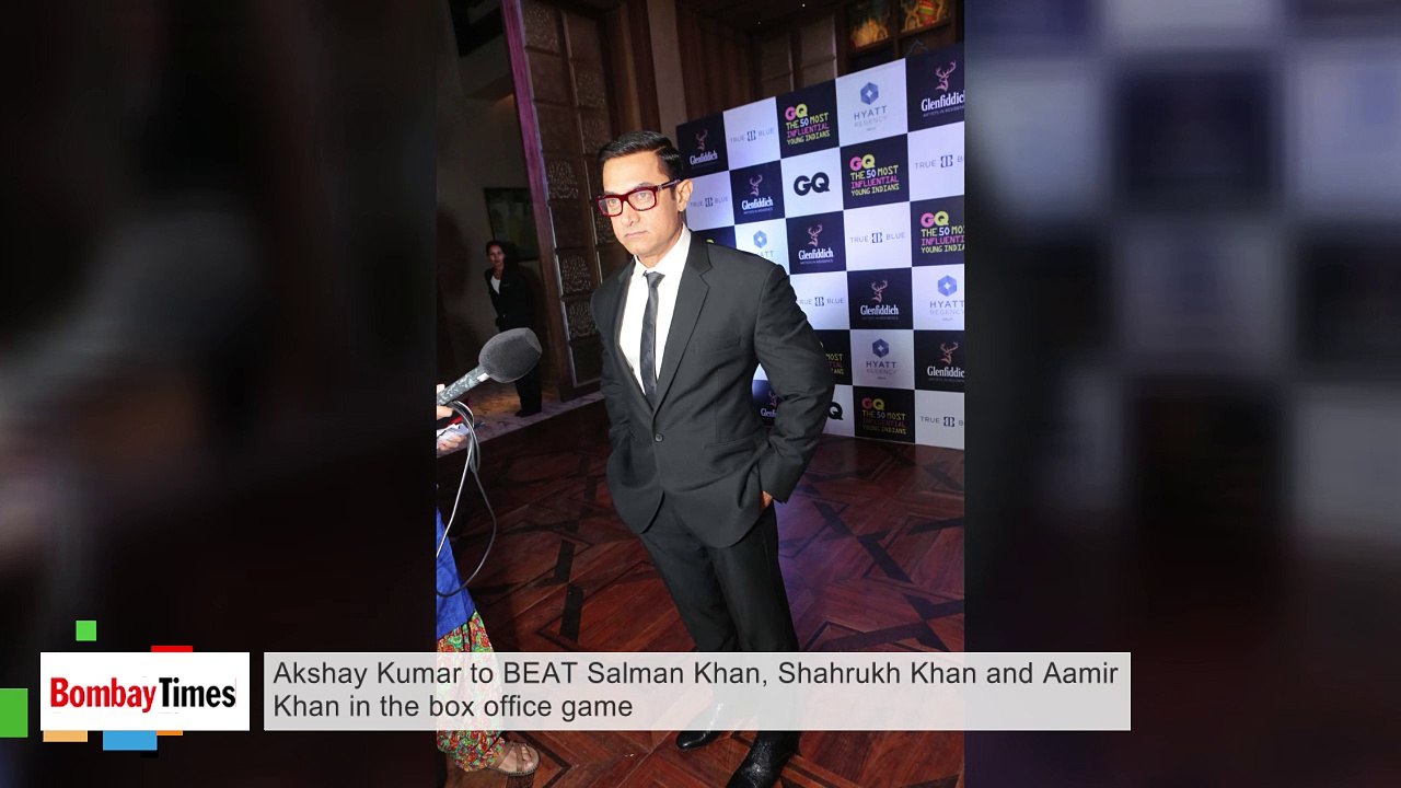 Akshay Kumar to BEAT Salman Khan, Shahrukh Khan and Aamir Khan in the Box Office Game