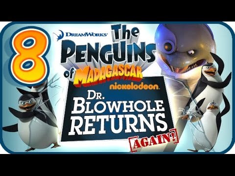 Penguins of Madagascar Dr Blowhole Returns Again Walkthrough Part 8 (PS3) 100% Chameleon Catch