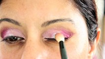 Check out this tutorial, Pink Saree, Pink Green eyes.