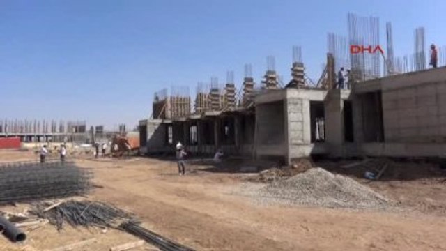 Silopi'de PKK'nın Yaktığı Okulların Yerine Yenileri Yapılıyor