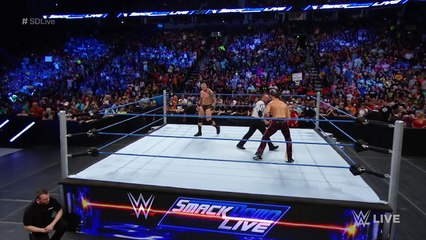 Brock Lesnar invades SmackDown Live  SmackDown Live, Aug