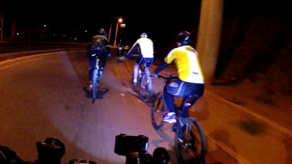 4k, Ultra HD, Pedal Noturno, pedalando com os amigos, bicicleta Soul SL 129, 24v, aro 29, Taubaté, SP, Brasil Pedal Noturno, 26 km, 12 bikers, 03 de agosto, 2016, (36)