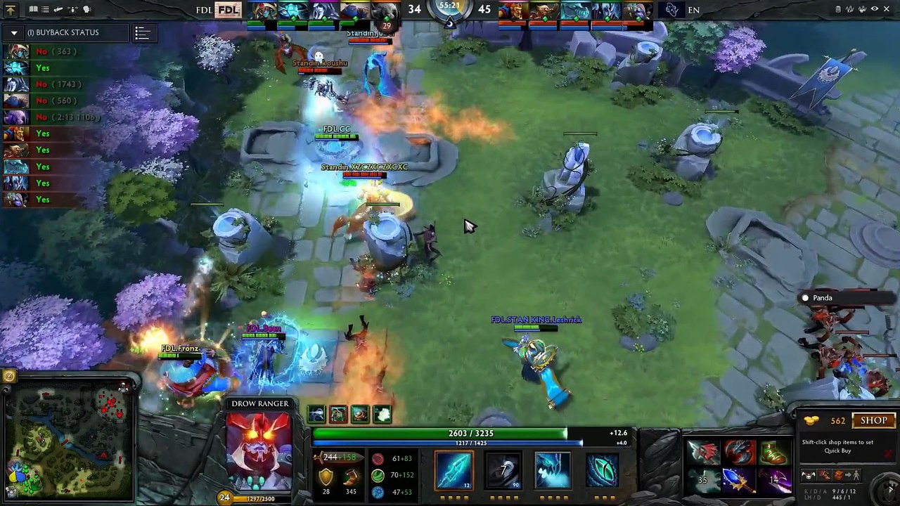 Megacreeps vs Megacreeps+Raid Boss Comeback Dota 2_17