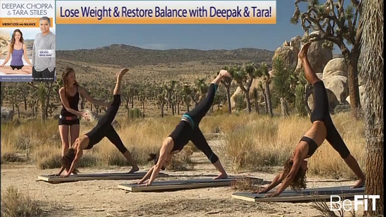 Yoga Workout for Strength & Energy  Full 50 Minute Workout- Tara Stiles & Deepak Chopra