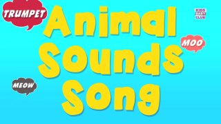 Animal Sounds Song - English nursery rhyme - Baby Song for childrens